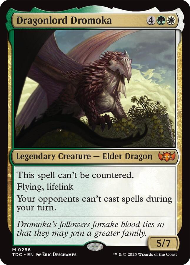 Dragonlord Dromoka [Tarkir: Dragonstorm Commander] | Exor Games Summserside