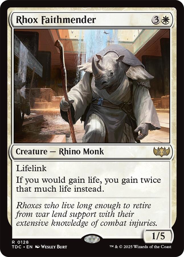 Rhox Faithmender [Tarkir: Dragonstorm Commander] | Exor Games Summserside