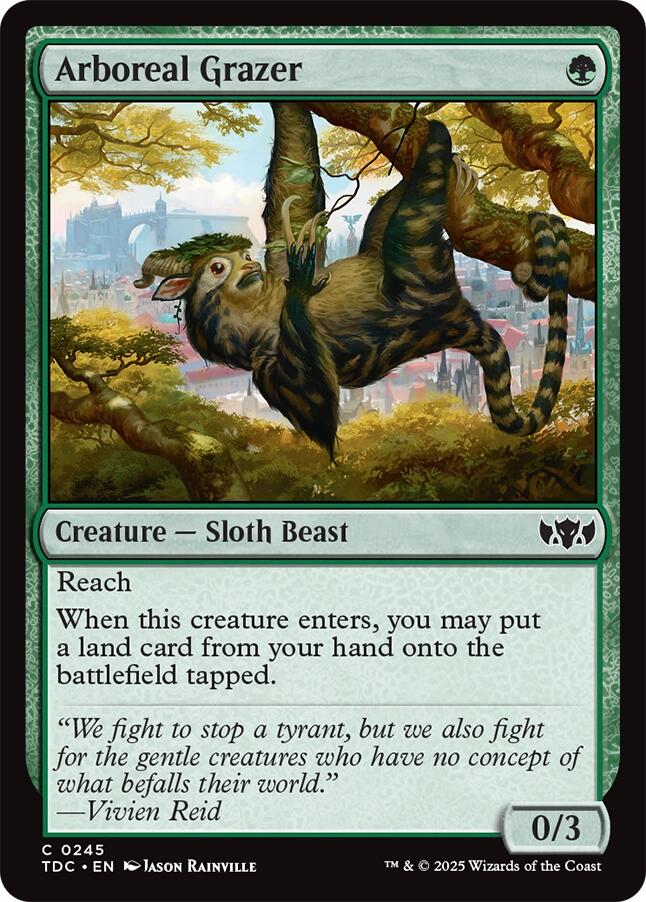 Arboreal Grazer [Tarkir: Dragonstorm Commander] | Exor Games Summserside
