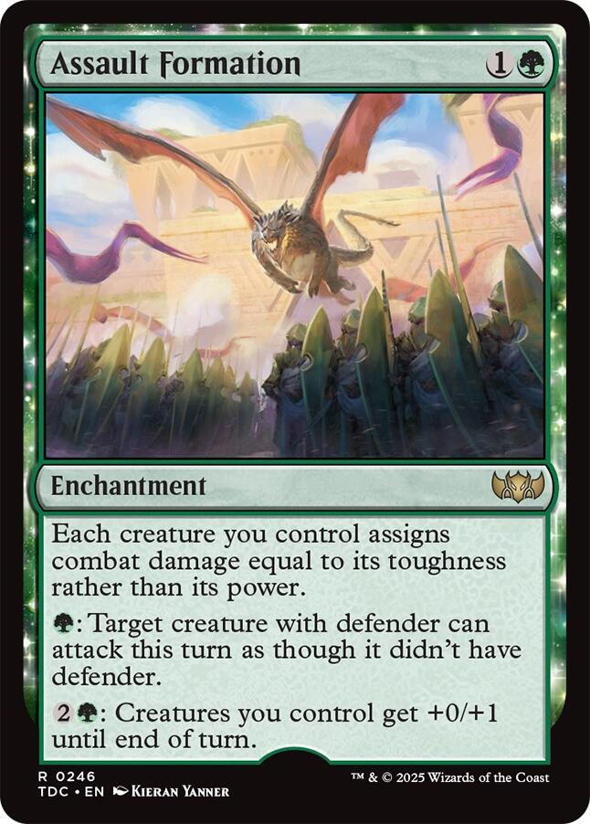 Assault Formation [Tarkir: Dragonstorm Commander] | Exor Games Summserside