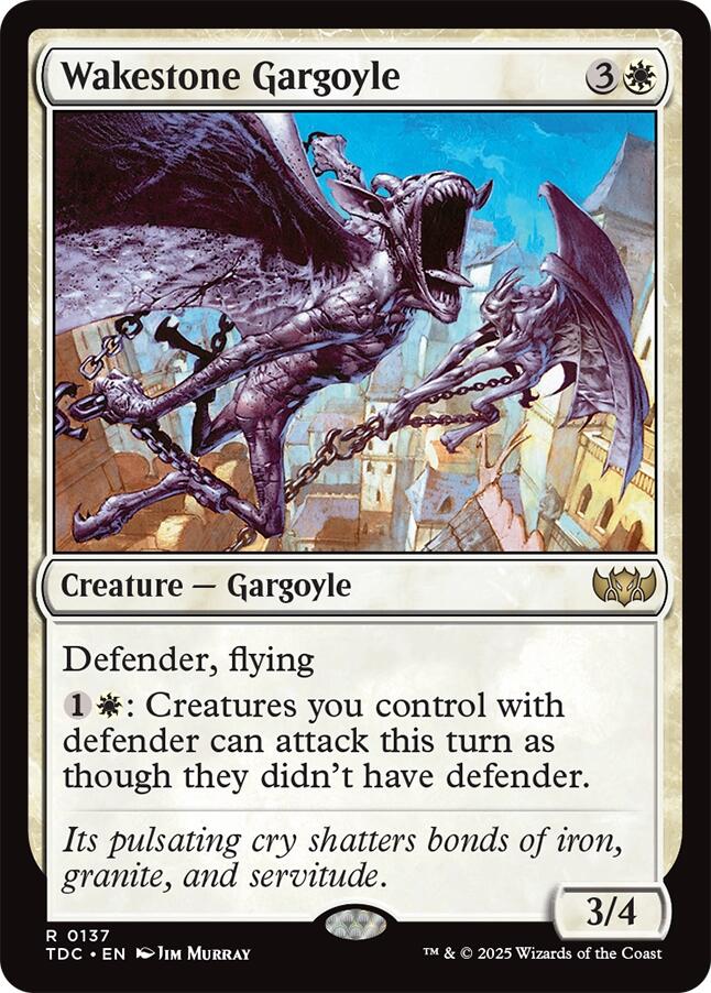 Wakestone Gargoyle [Tarkir: Dragonstorm Commander] | Exor Games Summserside