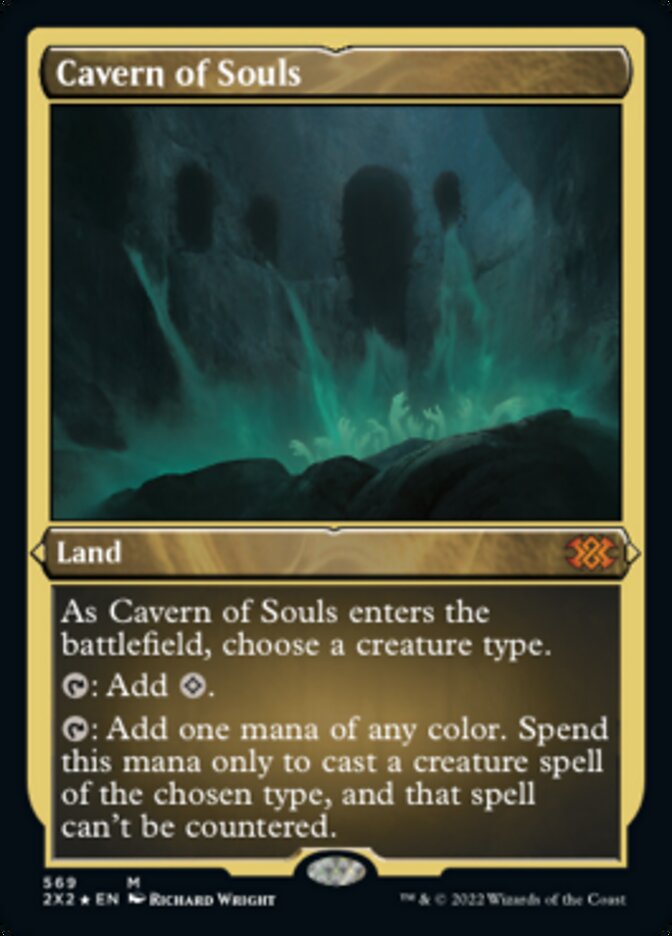 Cavern of Souls (Foil Etched) [Double Masters 2022] | Exor Games Summserside