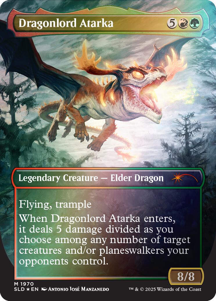 Dragonlord Atarka (Rainbow Foil) [Secret Lair Drop Series] | Exor Games Summserside