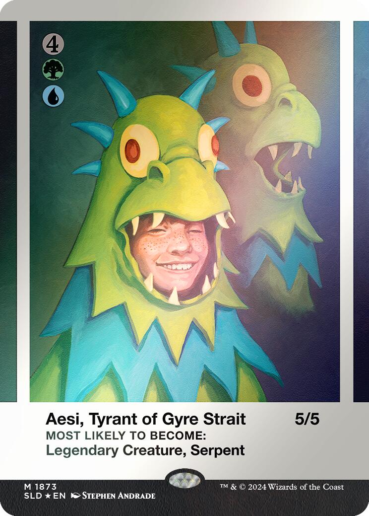 Aesi, Tyrant of Gyre Strait (Rainbow Foil) [Secret Lair Drop Series] | Exor Games Summserside