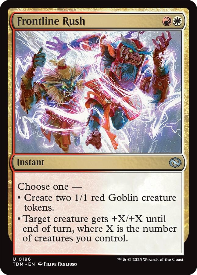 Frontline Rush [Tarkir: Dragonstorm] | Exor Games Summserside