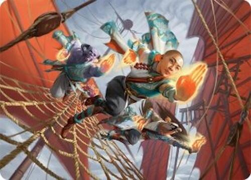 Aligned Heart Art Card (52/54) [Tarkir: Dragonstorm Art Series] | Exor Games Summserside