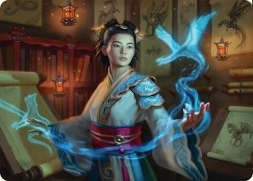 Dragonologist Art Card (6/54) [Tarkir: Dragonstorm Art Series] | Exor Games Summserside