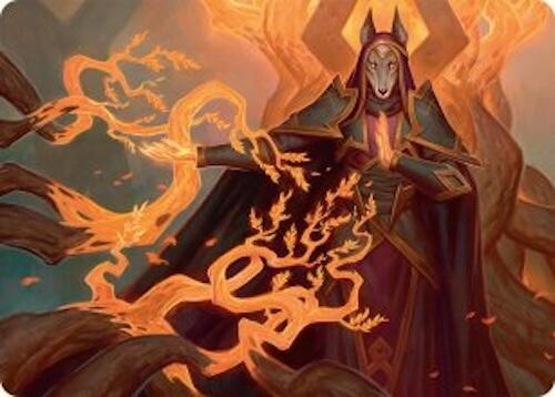 Abzan Devotee Art Card (10/54) [Tarkir: Dragonstorm Art Series] | Exor Games Summserside