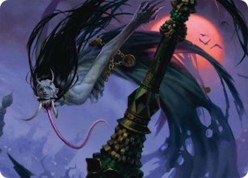 Qarsi Revenant Art Card (12/54) [Tarkir: Dragonstorm Art Series] | Exor Games Summserside
