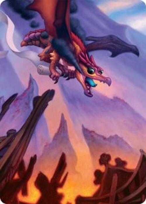 Scavenger Regent Art Card (45/54) [Tarkir: Dragonstorm Art Series] | Exor Games Summserside