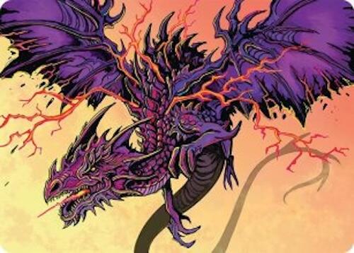 Stormshriek Feral Art Card (35/54) [Tarkir: Dragonstorm Art Series] | Exor Games Summserside