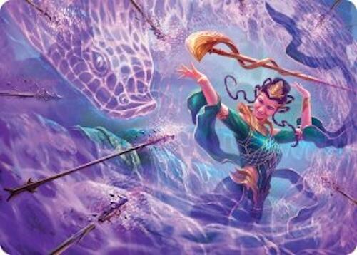 Snakeskin Veil Art Card (19/54) [Tarkir: Dragonstorm Art Series] | Exor Games Summserside
