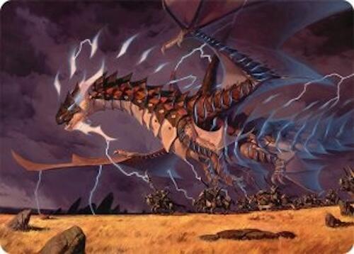Neriv, Heart of the Storm Art Card (25/54) [Tarkir: Dragonstorm Art Series] | Exor Games Summserside