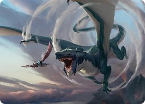 Whirlwing Stormbrood Art Card (27/54) [Tarkir: Dragonstorm Art Series] | Exor Games Summserside