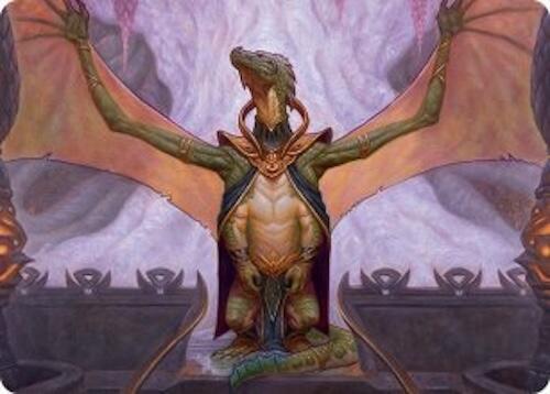 Kheru Goldkeeper Art Card (36/54) [Tarkir: Dragonstorm Art Series] | Exor Games Summserside