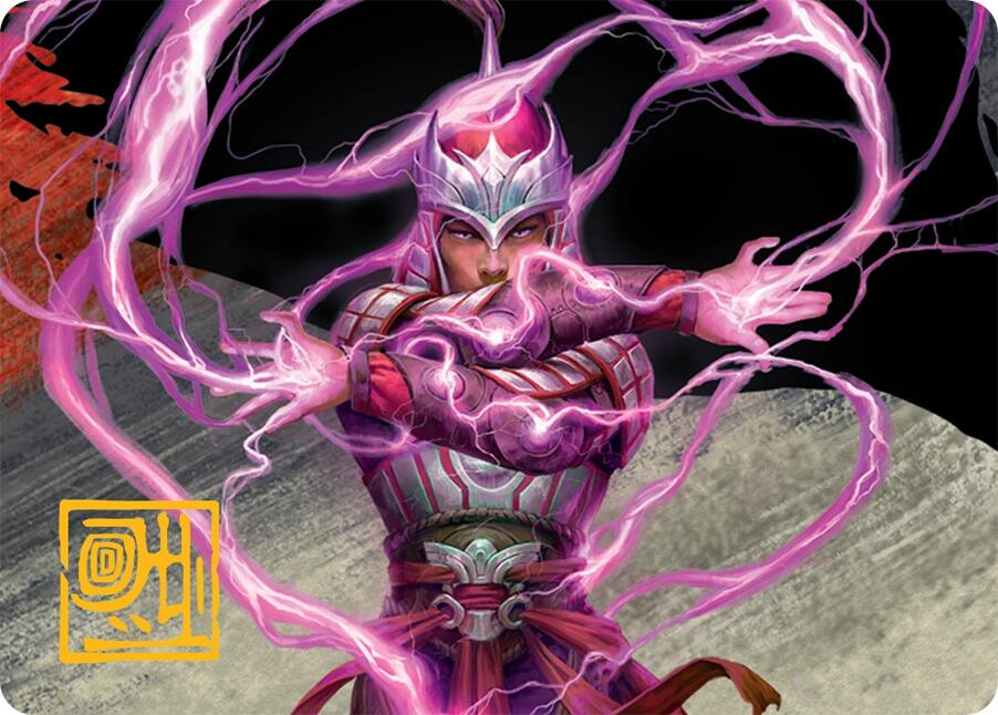 All-Out Assault Art Card (43/54) (Gold-Stamped Signature) [Tarkir: Dragonstorm Art Series] | Exor Games Summserside