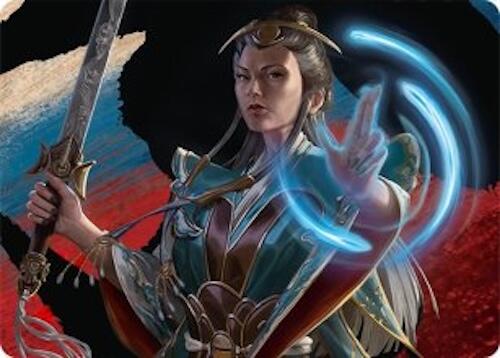 Narset, Jeskai Waymaster Art Card (44/54) [Tarkir: Dragonstorm Art Series] | Exor Games Summserside