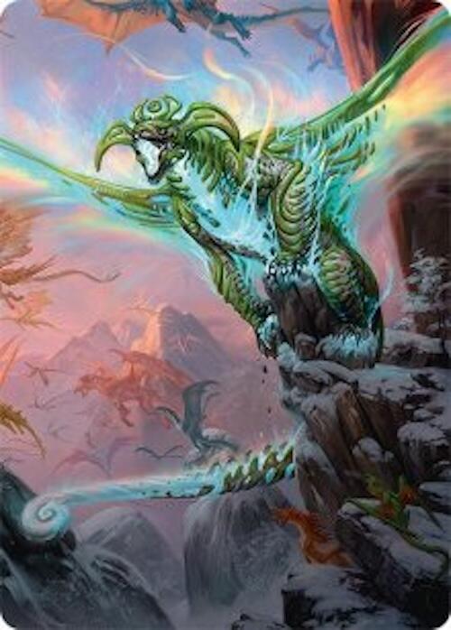 Ureni of the Unwritten Art Card (51/54) [Tarkir: Dragonstorm Art Series] | Exor Games Summserside