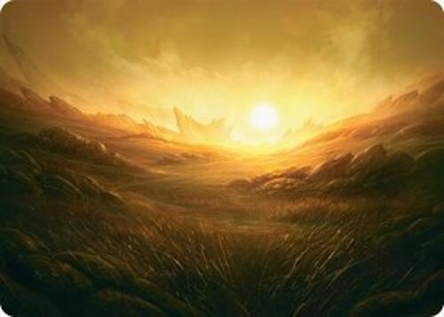 Plains Art Card (31/54) [Tarkir: Dragonstorm Art Series] | Exor Games Summserside