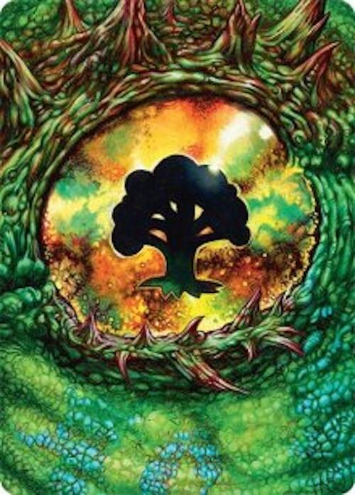 Forest Art Card (32/54) [Tarkir: Dragonstorm Art Series] | Exor Games Summserside