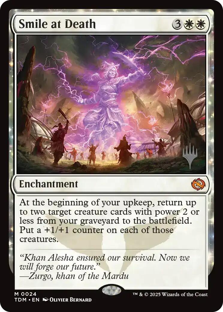 Smile at Death [Tarkir: Dragonstorm Promos] | Exor Games Summserside