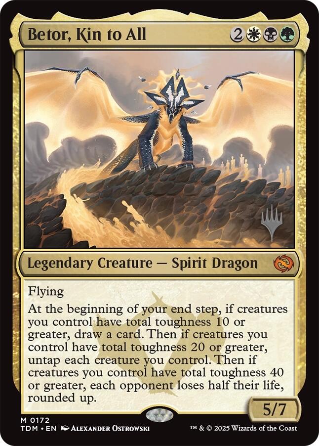 Betor, Kin to All [Tarkir: Dragonstorm Promos] | Exor Games Summserside