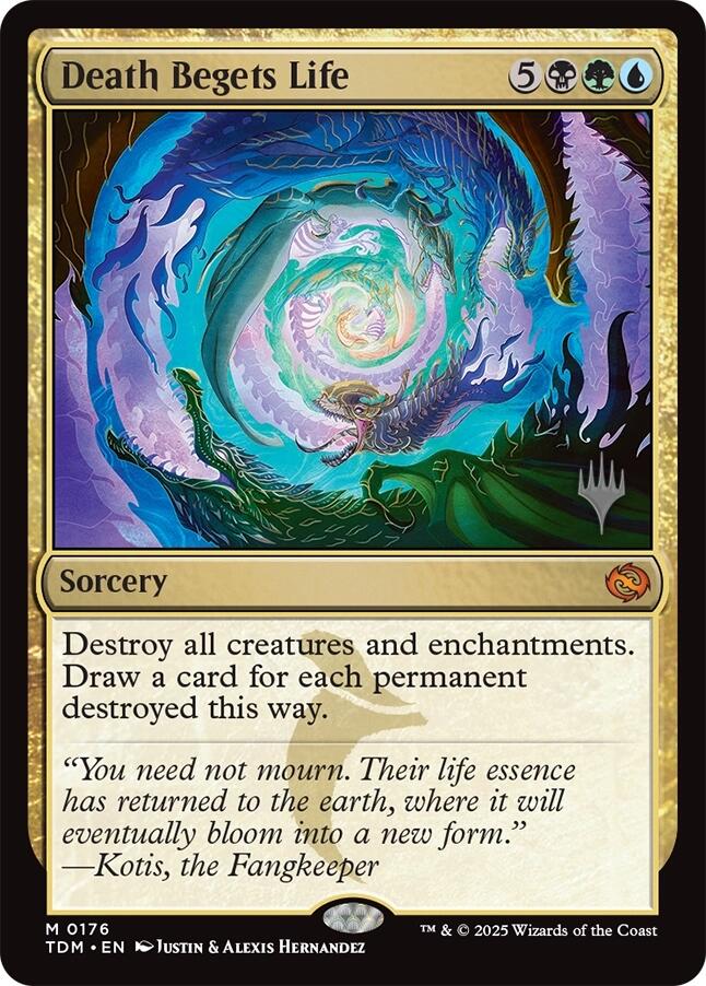 Death Begets Life [Tarkir: Dragonstorm Promos] | Exor Games Summserside