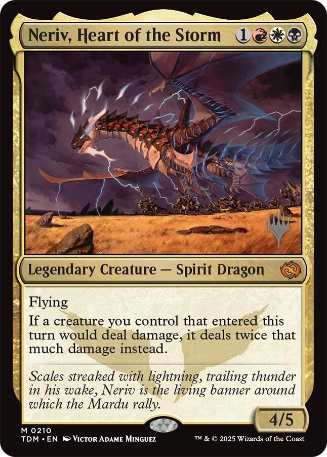 Neriv, Heart of the Storm [Tarkir: Dragonstorm Promos] | Exor Games Summserside