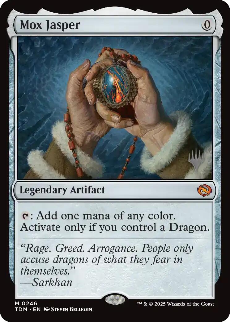 Mox Jasper [Tarkir: Dragonstorm Promos] | Exor Games Summserside