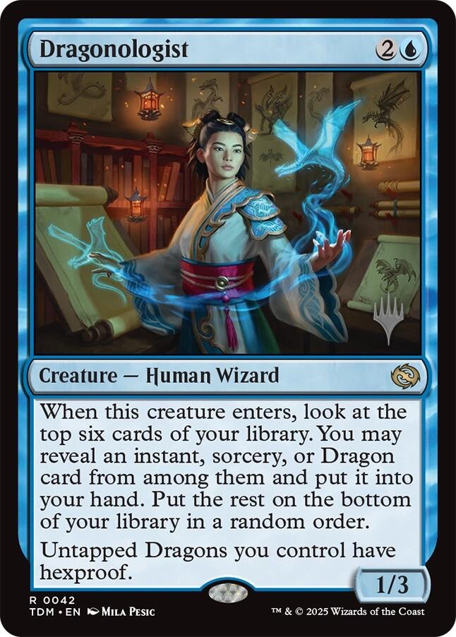 Dragonologist [Tarkir: Dragonstorm Promos] | Exor Games Summserside