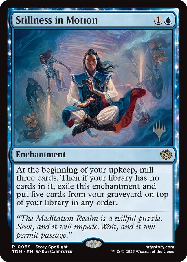 Stillness in Motion [Tarkir: Dragonstorm Promos] | Exor Games Summserside