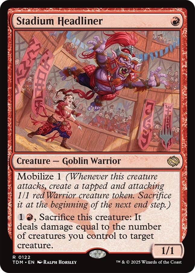 Stadium Headliner [Tarkir: Dragonstorm Promos] | Exor Games Summserside