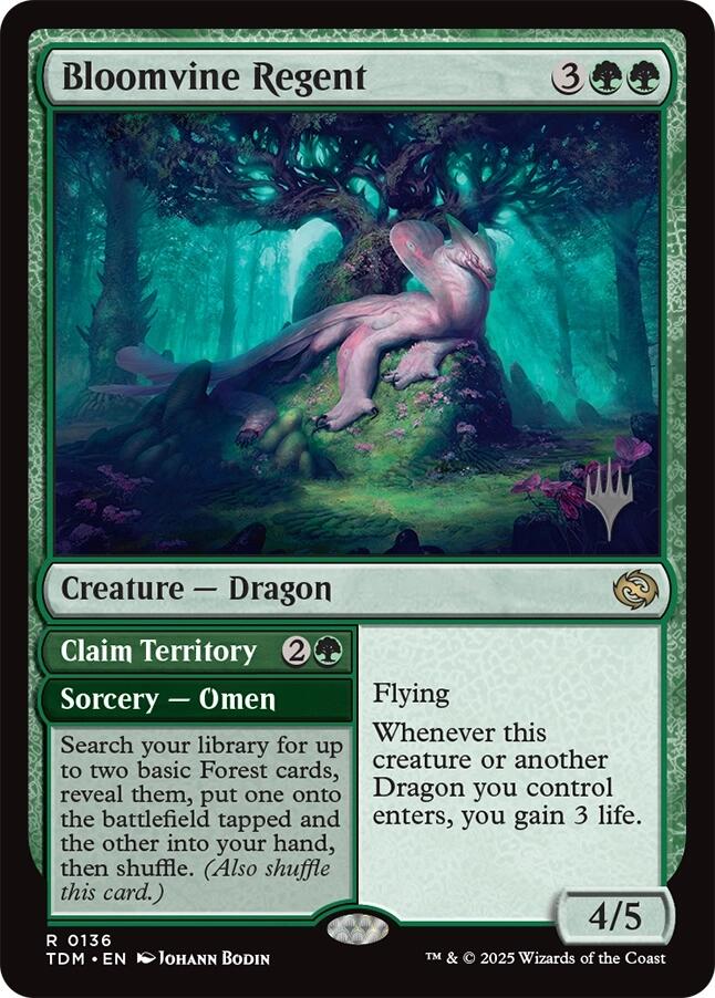 Bloomvine Regent [Tarkir: Dragonstorm Promos] | Exor Games Summserside