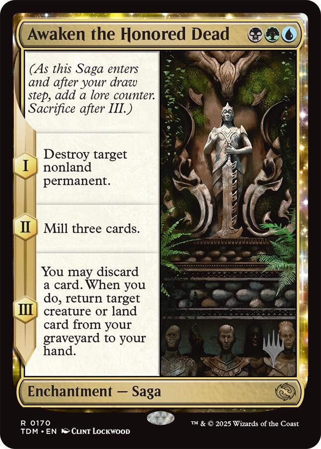 Awaken the Honored Dead [Tarkir: Dragonstorm Promos] | Exor Games Summserside
