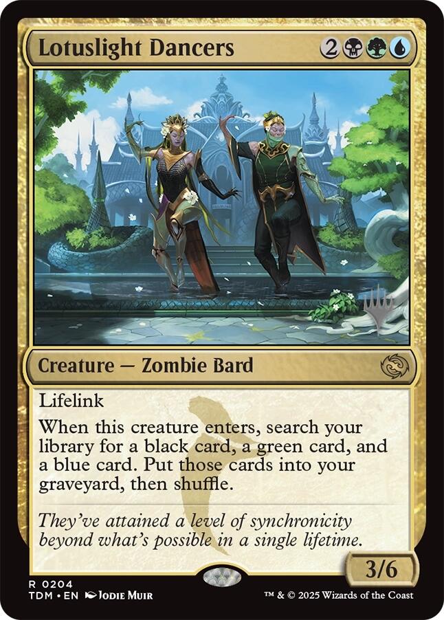 Lotuslight Dancers [Tarkir: Dragonstorm Promos] | Exor Games Summserside