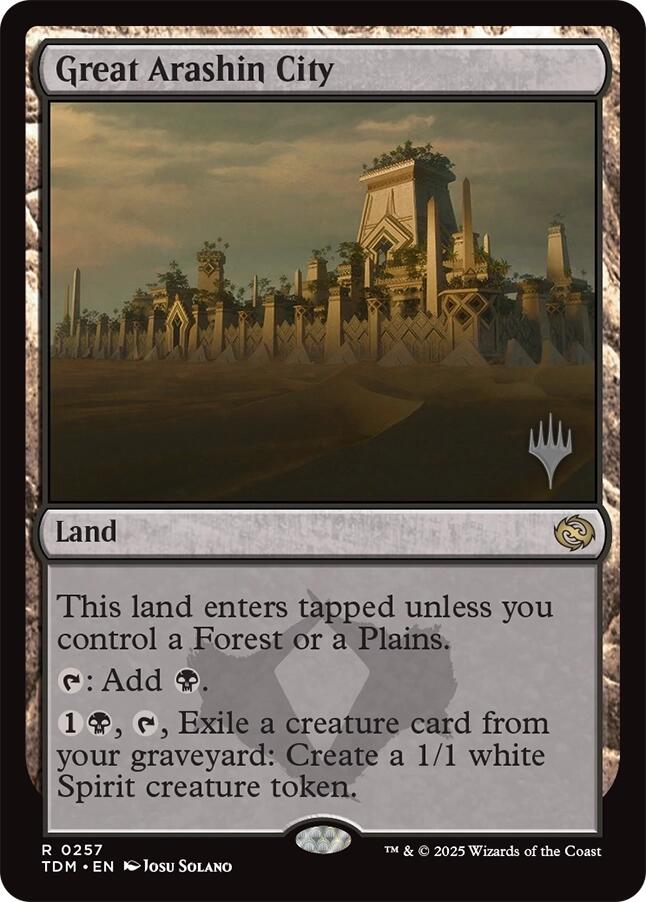 Great Arashin City [Tarkir: Dragonstorm Promos] | Exor Games Summserside