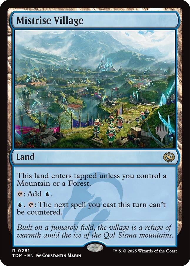 Mistrise Village [Tarkir: Dragonstorm Promos] | Exor Games Summserside