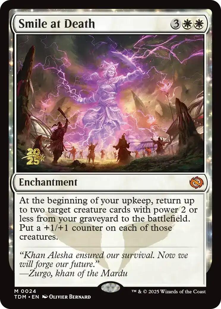 Smile at Death [Tarkir: Dragonstorm Prerelease Promos] | Exor Games Summserside
