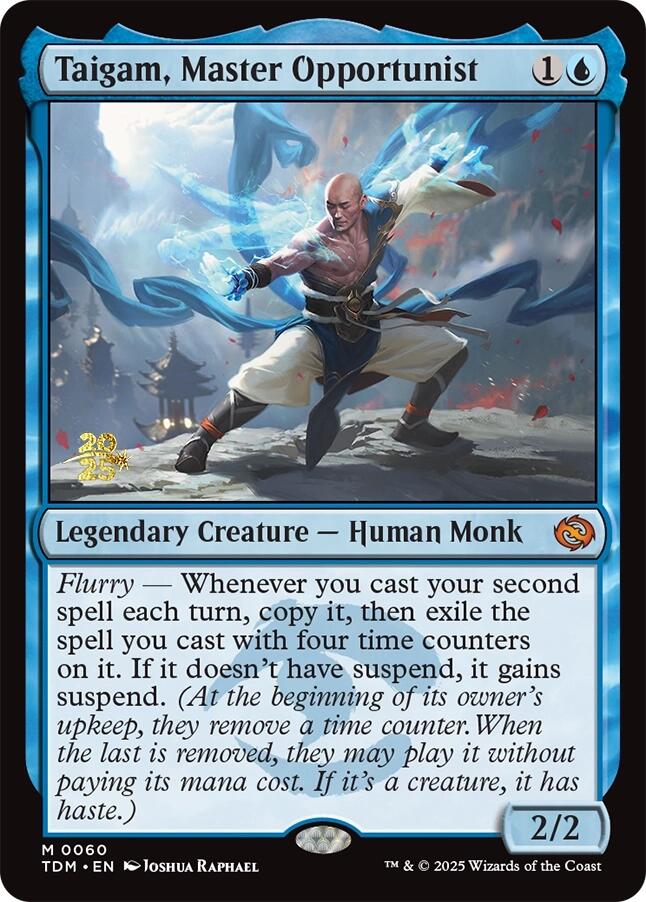 Taigam, Master Opportunist [Tarkir: Dragonstorm Prerelease Promos] | Exor Games Summserside