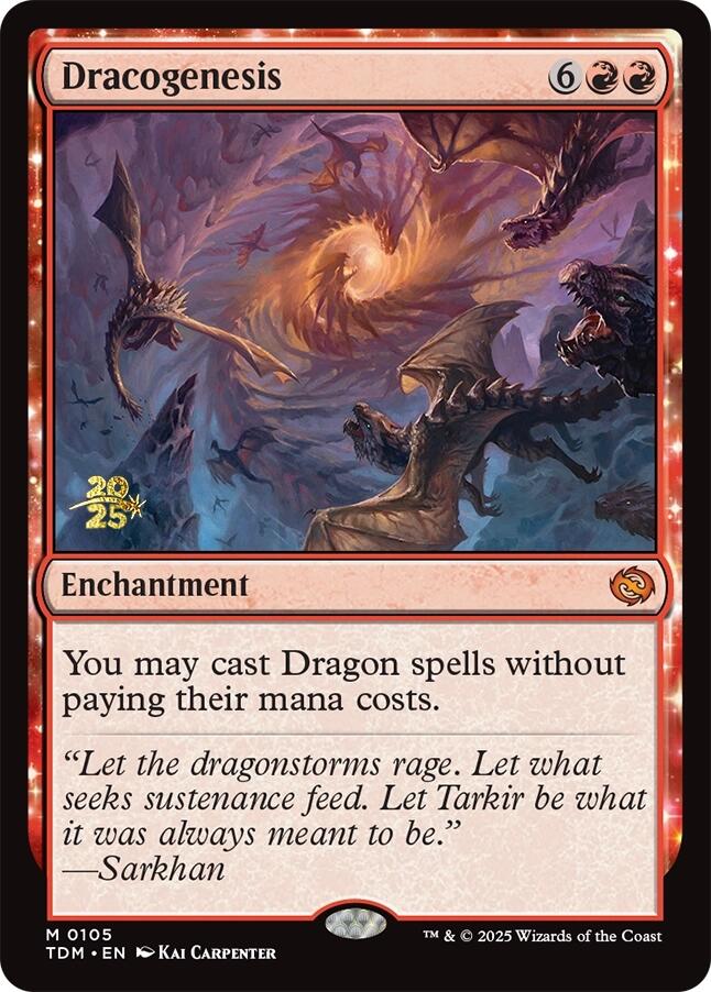 Dracogenesis [Tarkir: Dragonstorm Prerelease Promos] | Exor Games Summserside