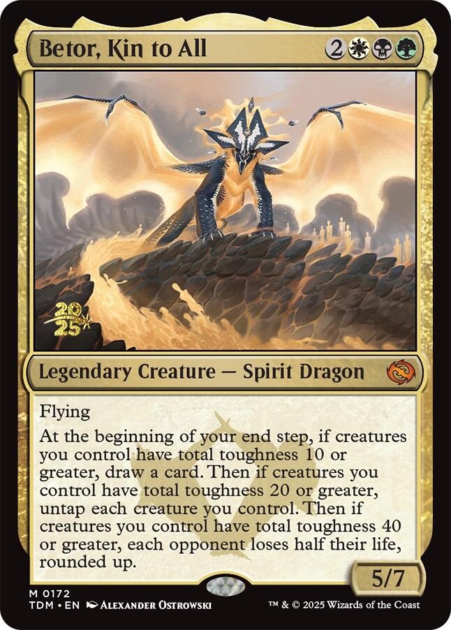Betor, Kin to All [Tarkir: Dragonstorm Prerelease Cards] | Exor Games Summserside