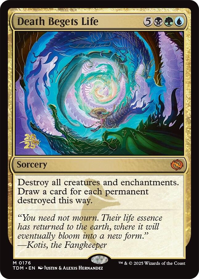 Death Begets Life [Tarkir: Dragonstorm Prerelease Cards] | Exor Games Summserside