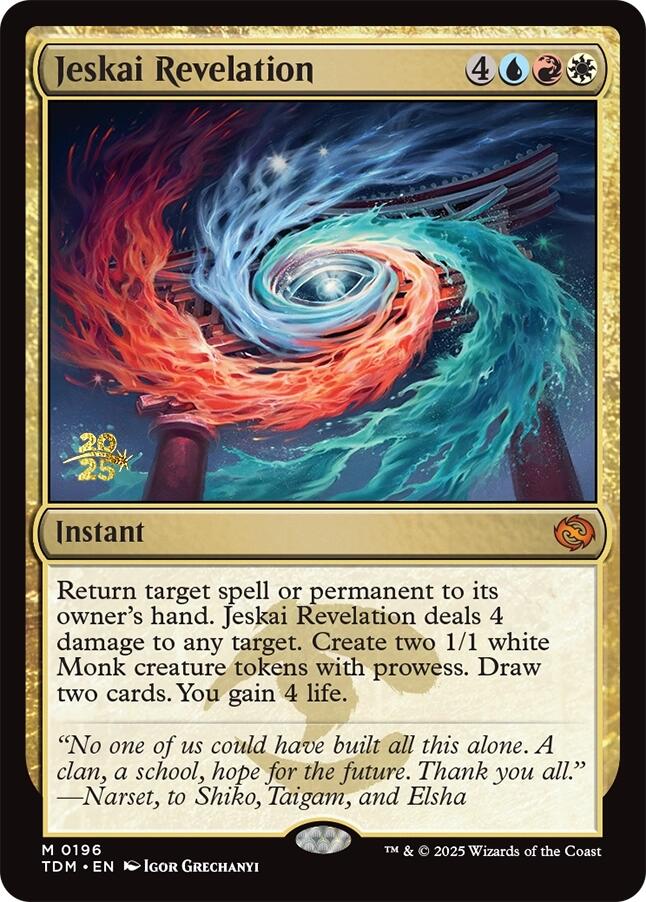 Jeskai Revelation [Tarkir: Dragonstorm Prerelease Promos] | Exor Games Summserside