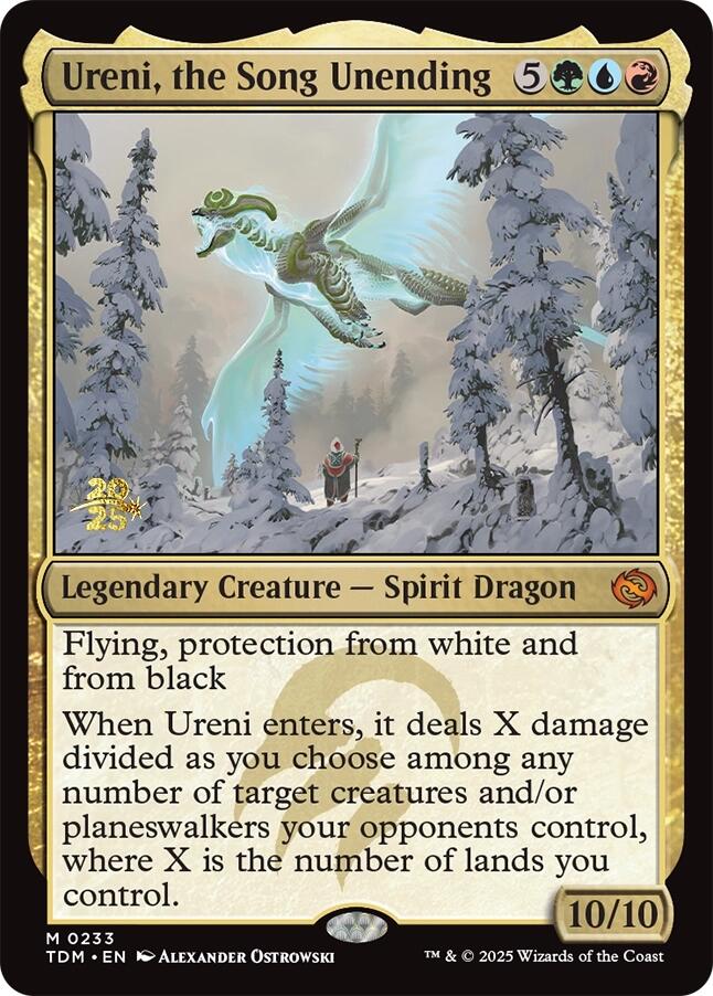 Ureni, the Song Unending [Tarkir: Dragonstorm Prerelease Promos] | Exor Games Summserside