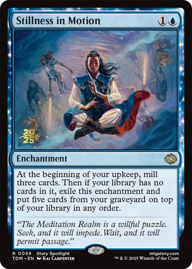 Stillness in Motion [Tarkir: Dragonstorm Prerelease Promos] | Exor Games Summserside