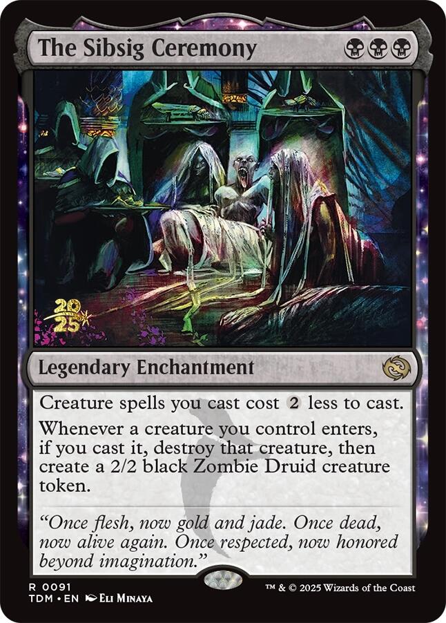 The Sibsig Ceremony [Tarkir: Dragonstorm Prerelease Cards] | Exor Games Summserside