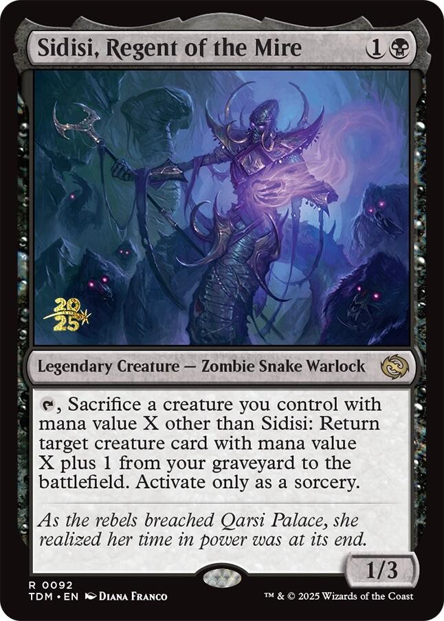 Sidisi, Regent of the Mire [Tarkir: Dragonstorm Prerelease Cards] | Exor Games Summserside
