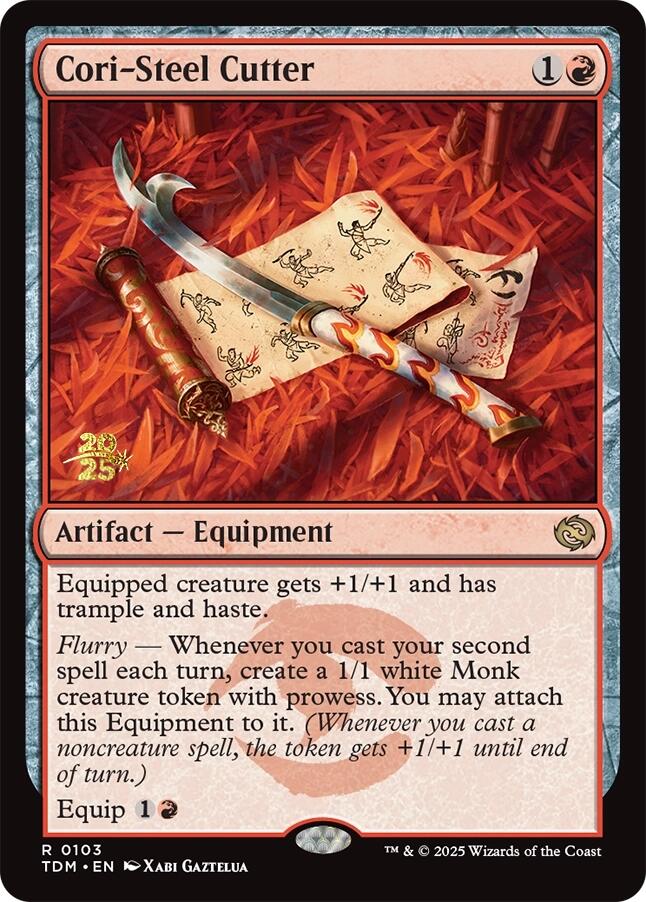 Cori-Steel Cutter [Tarkir: Dragonstorm Prerelease Cards] | Exor Games Summserside