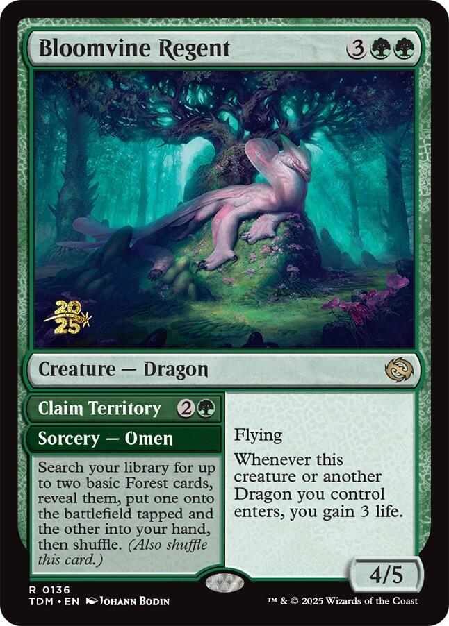 Bloomvine Regent [Tarkir: Dragonstorm Prerelease Cards] | Exor Games Summserside