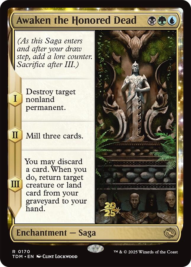 Awaken the Honored Dead [Tarkir: Dragonstorm Prerelease Cards] | Exor Games Summserside